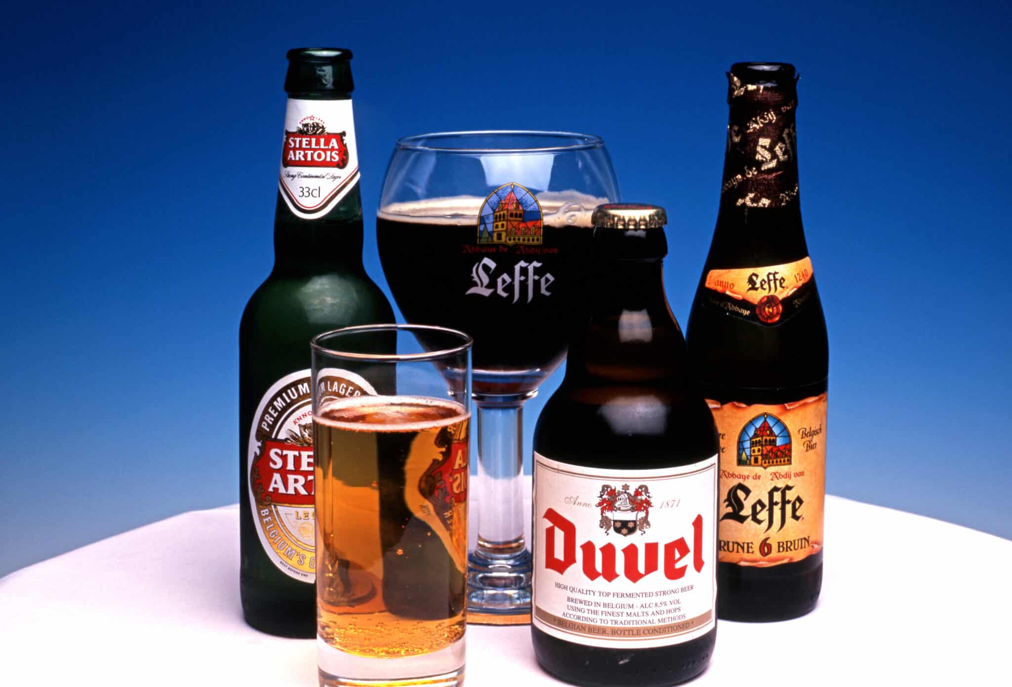 ST Boissons : Duvel, leffe